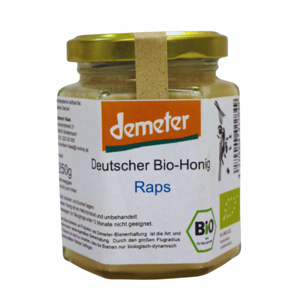Demeter Raps Honig 250g