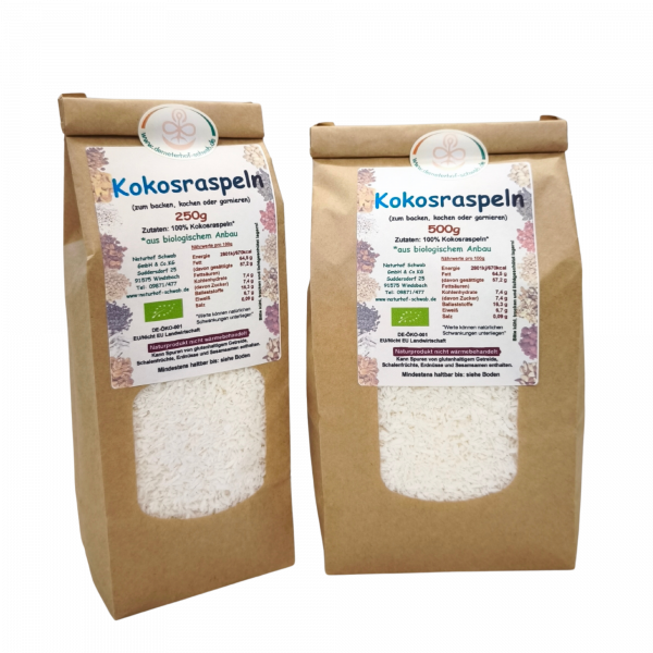 Bio Kokosraspeln medium
