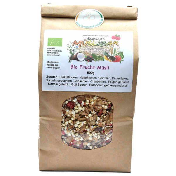 Bio Frucht Müsli