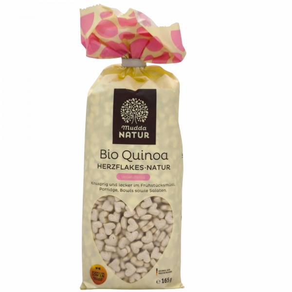Bio Quinoa Herzflakes Natur 165g