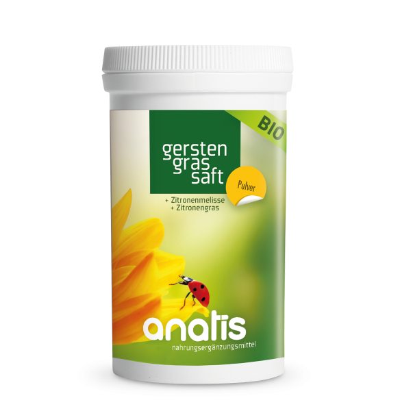 Gerstengrassaftpulver BIO Anatis Nahrungsergänzungsmittel