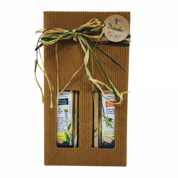 Demeter Bio Leindotter/Hanfölgeschenkeset je 250ml