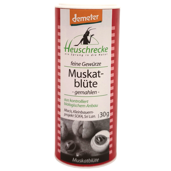 Demeter Macis Muskatblüte gemahlen 30g