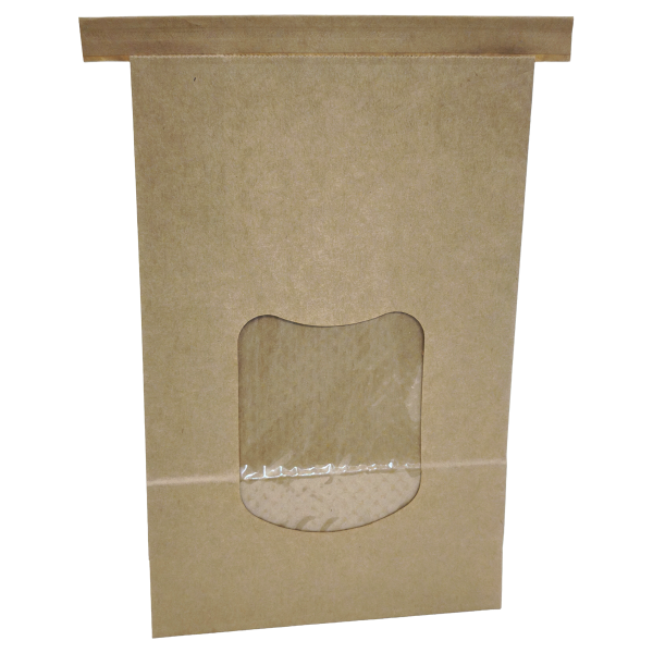 Leere Tüte Größe L für ca. 1000g - 1500g (wiederverschließbar) kompostierbar