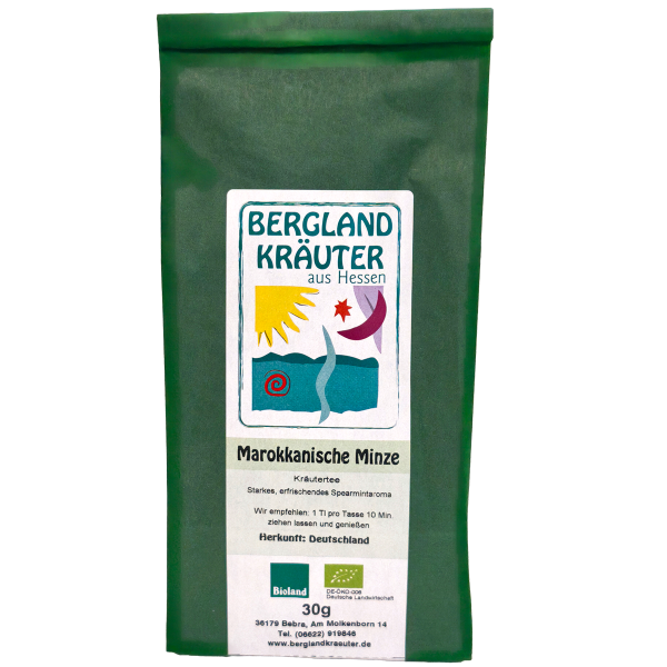 Bioland Marokkanische Minze Kräutertee 30g
